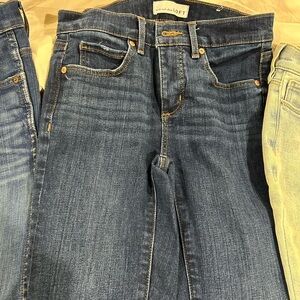 LOFT Women's Straight Leg Jeans - Deep Indigo